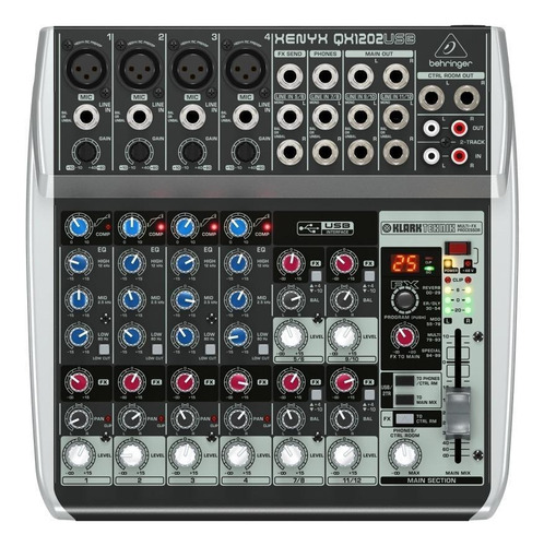 Consola Behringer Qx1202usb Xenyx De Mezcla 220v