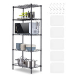 Estante Organizador Metálico De 5 Niveles De Cocina Baño