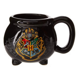 Caneca Brasão Harry Potter 3d Caldeirão Hogwarts Geek 500ml