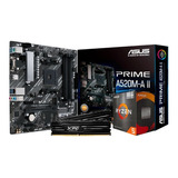 Kit De Actualizacion Gamer Amd Ryzen 5 5600g + A520m + 16gb