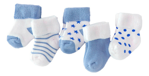 5 Pares Calcetines Antideslizantes Suela Bebe Niños Mediano