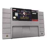 Jogo Ultimate Mortal Kombat 3 Para Snes