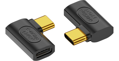 (b) Adaptador Extensor Usb C Tipo C Macho A Hembra Ex