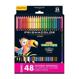 Prismacolor Junior Doble Punta 48 Colores ¡resistentes! 4mm