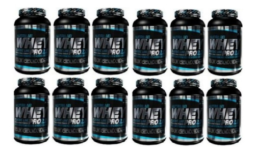 Combo 12 Whey  Pro Nutrilab + Bcaa +gluta (proteina Lactea)