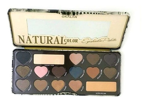 Okalan Paleta De Sombras De Ojos De Colores Naturales Natur.