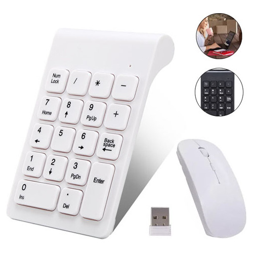 Mini Teclado Numérico Usb Inalámbrico Calculadora Pc Noteboo