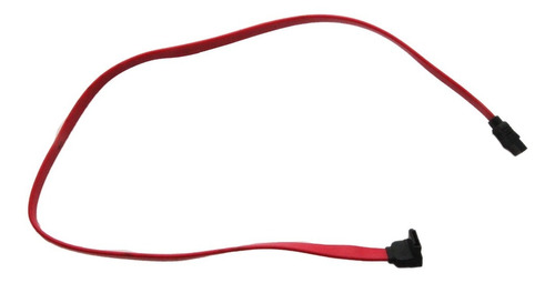 Cabo Sata Vermelho Sata3 Hd Dvd Desktop 50cm Conector 90º 