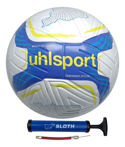 Bola De Futebol De Campo Uhlsport Match R2 + Bomba De Ar