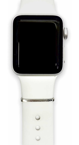 Anillo Silver Simple Para Smartwatch