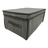 Caja Organizadora De Tela Rigida Con Tapa L Pettish Online Color Venice Xl