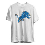 Remera Futbol Americano Nfl Detroit Lions Color Blanca