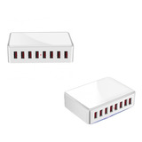 Cargador Zapatilla 8 Puertos Usb Charger 40w 2.4a 