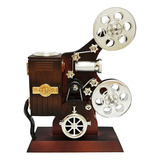 Caja De Música Con Proyector De Películas Retro Vintage Para