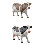 Figurita De Vaca Hecha A Mano, Regalo Coleccionable, Juguete