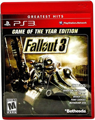 Fallout 3  Edition Game Of The Year  Playstation 3 Ps3