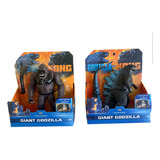 Muñecos Godzilla O King Kong Articulados X1 Unidad