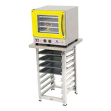 Forno Turbo Prp-004 220v + Bancada Mes-004 + 4 Formas Progás