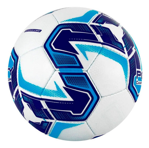 Bola De Futebol Penalty Campo Storm N4 - Branca E Azul