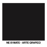 Vinilo Negro Mate 100x60
