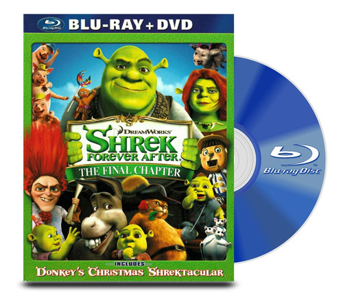 Blu Ray Shrek 4 Para Siempre Bd+dvd