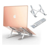 Soporte Portátil Plegable Laptop Macbook Aluminio Ajustable