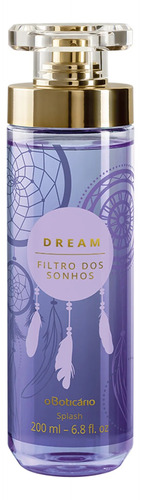 Filtro Dos Sonhos Body Splash Desodorante Colônia 200ml