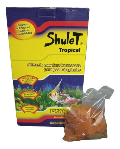 Alimento Para Peces Escamas  Tropical X 250 Gr