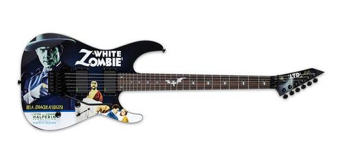 Guitarra Esp Ltd Kirk Hammett - White Zombie Lkhwz