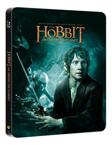 El Hobbit Un Viaje Inesperado Steelbook Bluray + Dvd