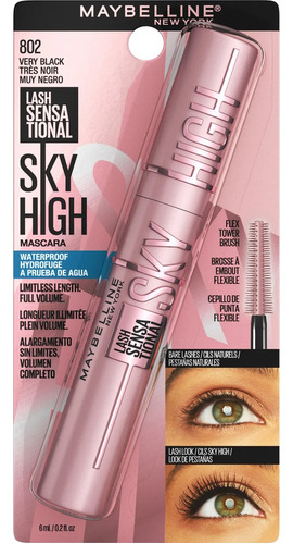 Rímel Maybelline Lash Sensational Sky High Prova D'água 6ml