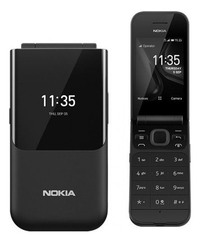 Telefone Celular Flip Nokia Para Idosos Simples Tecla Grande