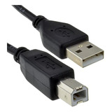 Cable Usb 2,0 Para Impresora, Epson, Hp, Canon 1.5 Mts