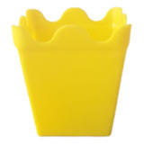 10 Cachepô Plastico 8x8 Centro Mesa Vasinho Lembrancinha