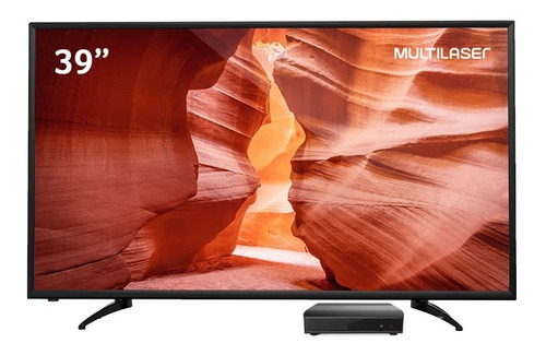 Tv Multilaser Tl028 39 Pol Hd 1366 X 768 - Preto