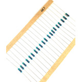 Kit 20 Resistor De Precisão 4k7 1/4w 1%