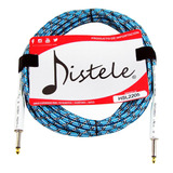 Cable Distele 6 Metros Forrado Para Guitarra O Bajo