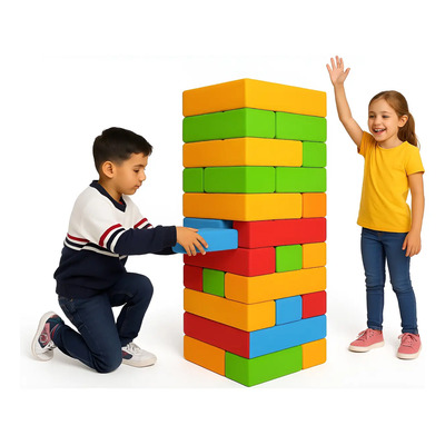Jenga  Gigante 15 Piezas Juego Destreza Envío Gratis | Meses sin interés