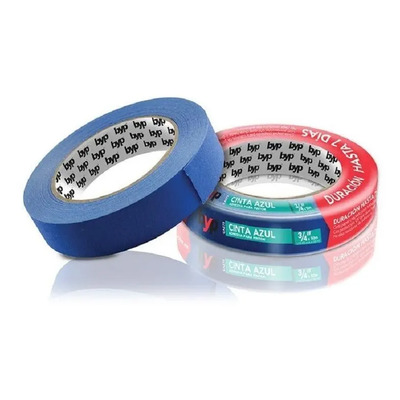 Cinta Masking Tape Azul Para Pintor 3/4 Byp