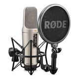 Rode Nt2a Microfono Condenser Multipatron Incluye Araña Pop