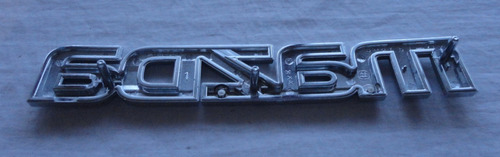 Emblema Mazda Mide 14.5 X 3.6 Cms Original Foto 3