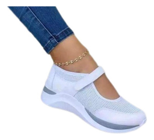 Zapatos De Mujer Confort Plataforma Casuales Transpirables .