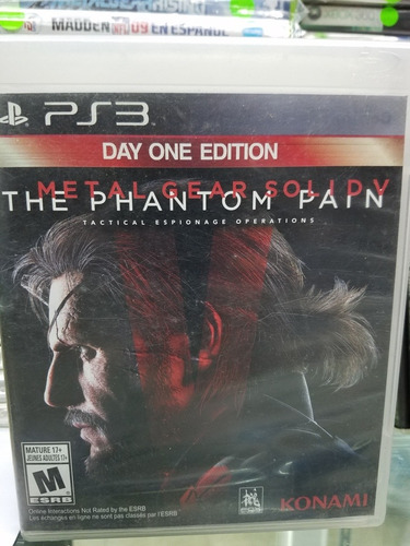 Metal Gear Solid V The Phantom Pain Ps3 Original Fisico 