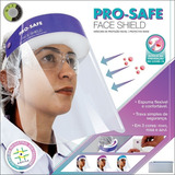Kit 10 Mascaras Face Shield Protetor Facial Contra Respingos