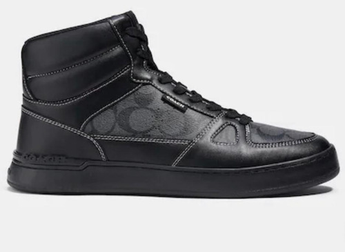 Tenis Coach De Bota Clasicos Originales Negros