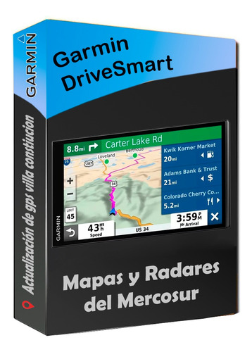 Mapas Y Radares Para Gps Garmin Linea Drivesmart 