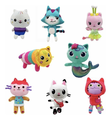 Peluches La Casa De Muñecas De Gabby Compatible Gatitos 