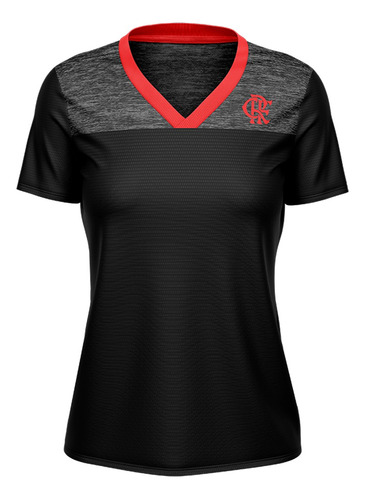 Camiseta Flamengo Licenciada Oficial Feminina Braziline Mana