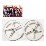 Rines Bmx Skyway Tuff Wheel 2 Rodada 20 X 5 Aspas Originales