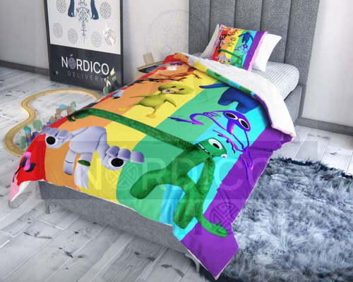 Cubrelecho Rainbow Friends